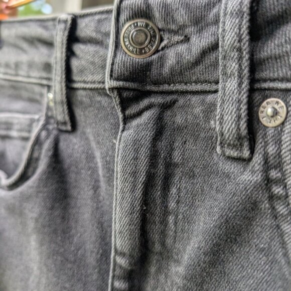 Nwt Free People Universal Thread Black Straight Leg Jeans - Picture 6 of 9